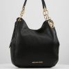 Best Michael Michael Kors Lillie Chain Totesmall Handbag Black