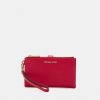 Best Michael Michael Kors Jet Wristlet Wallet Crimson