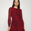 Online Michael Michael Kors Mini Dress Cocktail Dress / Party Dress Crimson