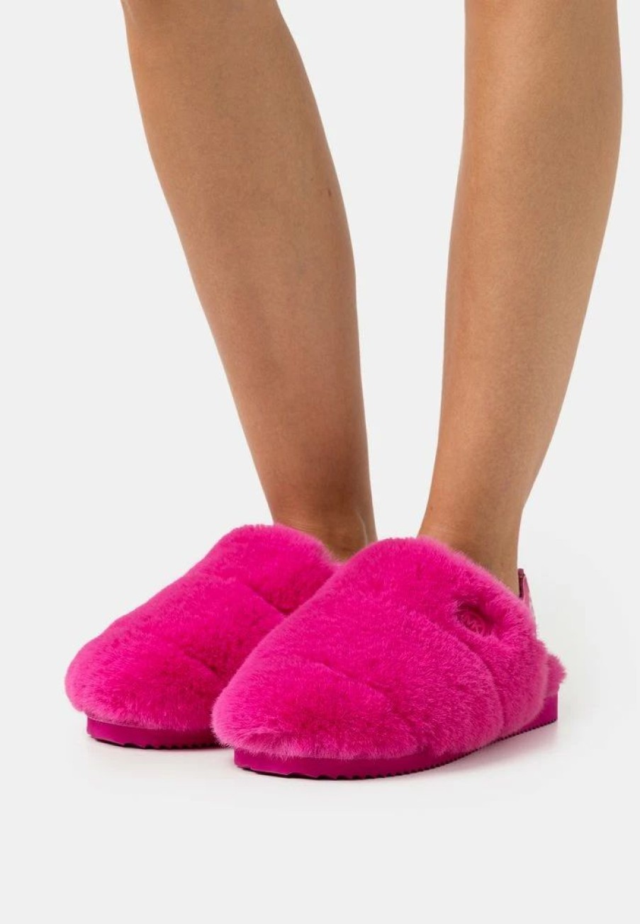 Clearance Michael Michael Kors Elsie Slippers Wild Berry