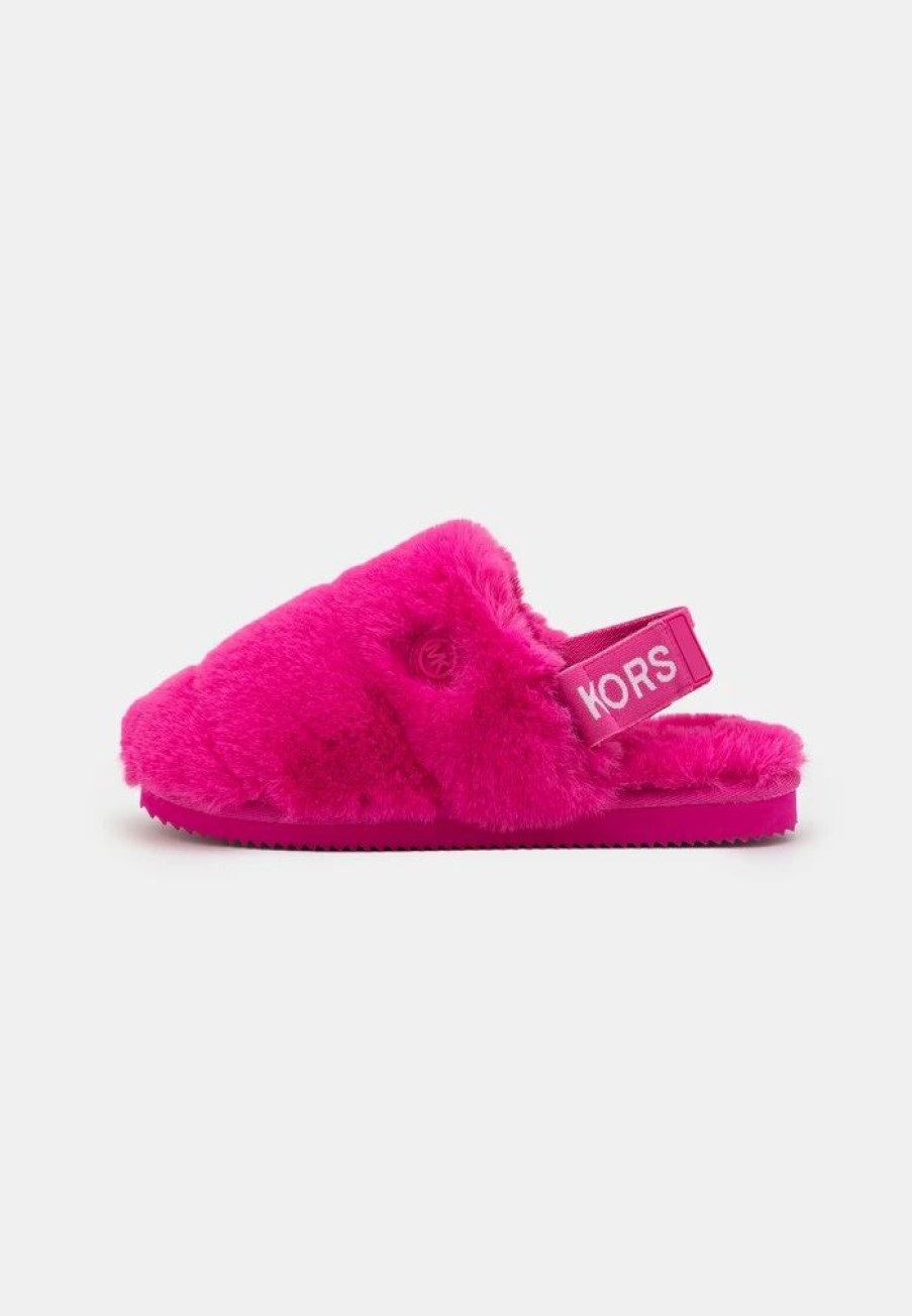 Clearance Michael Michael Kors Elsie Slippers Wild Berry