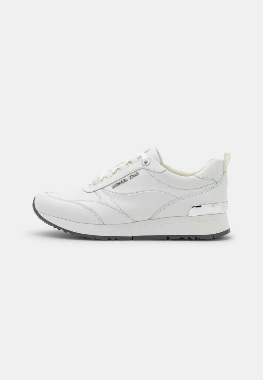 Clearance Michael Michael Kors Allie Stride Trainer Trainers Optic White