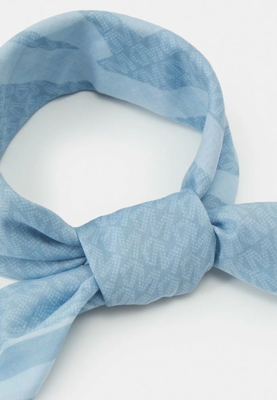 Online Michael Michael Kors Scarf Foulard Light Blue