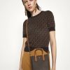 Hot Michael Michael Kors Sinclair Xs Tote Xbody Across Body Bag Brown/Acorn