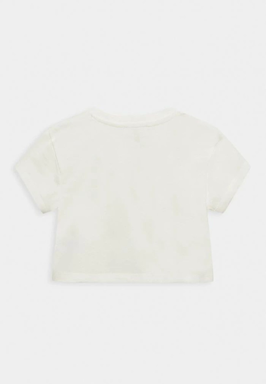 Online Michael Michael Kors Short Sleeves Tee Print T-Shirt Off White