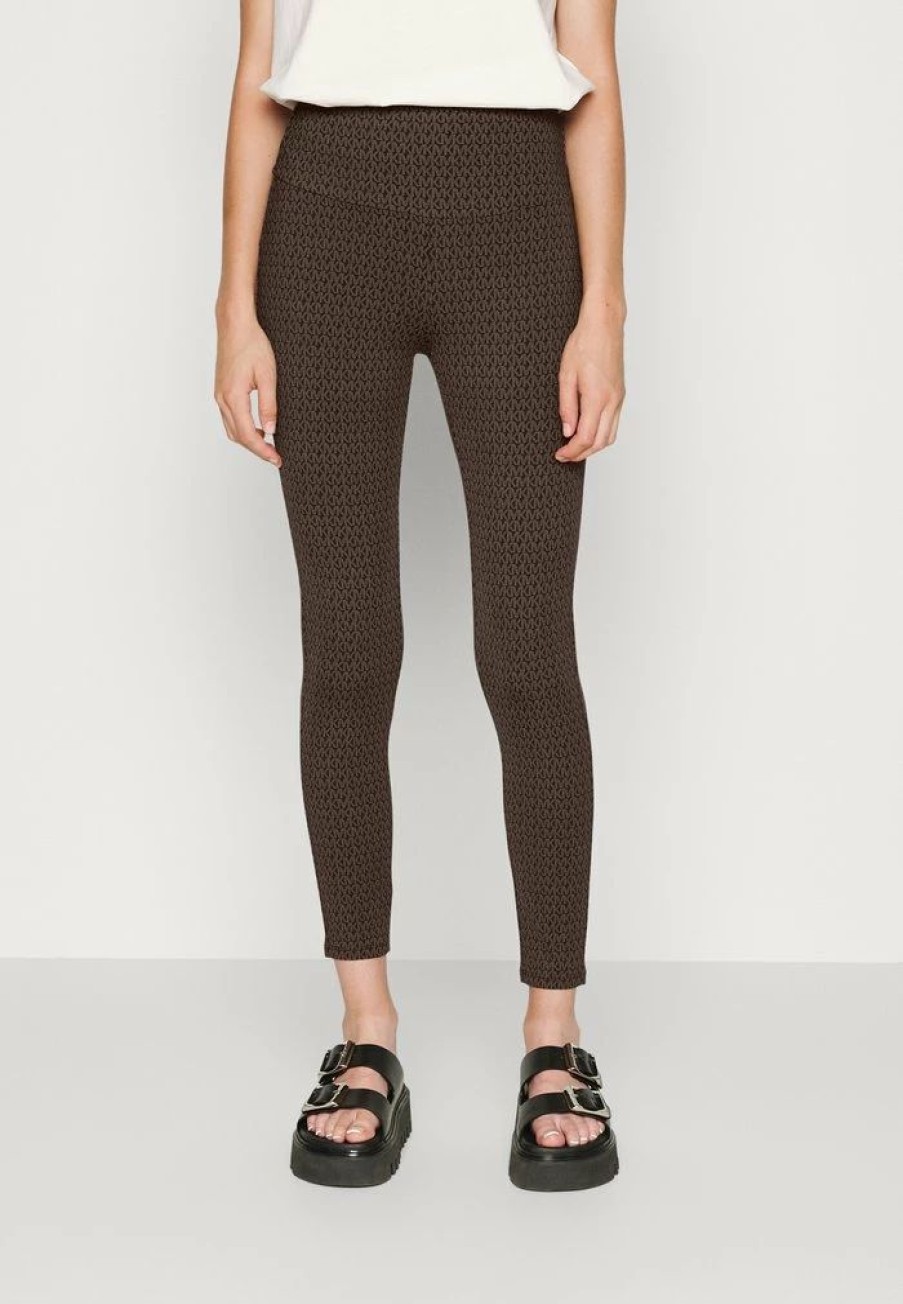 Best Michael Michael Kors Leggings Trousers Chocolate