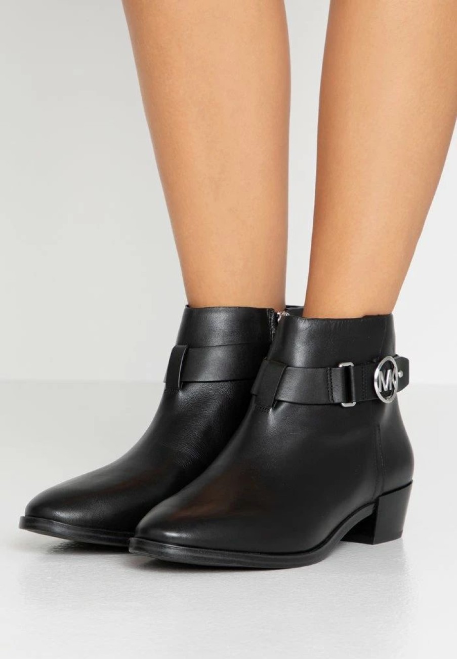 Best Michael Michael Kors Harland Ankle Boots Black