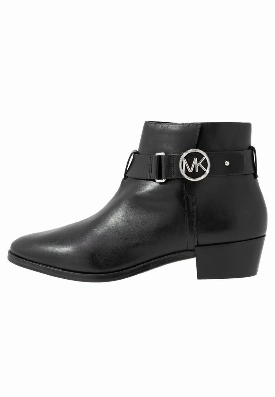 Best Michael Michael Kors Harland Ankle Boots Black