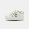 Online Michael Michael Kors Baby Poppy First Shoes White