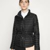 Online Michael Michael Kors Belted Down Jacket Black