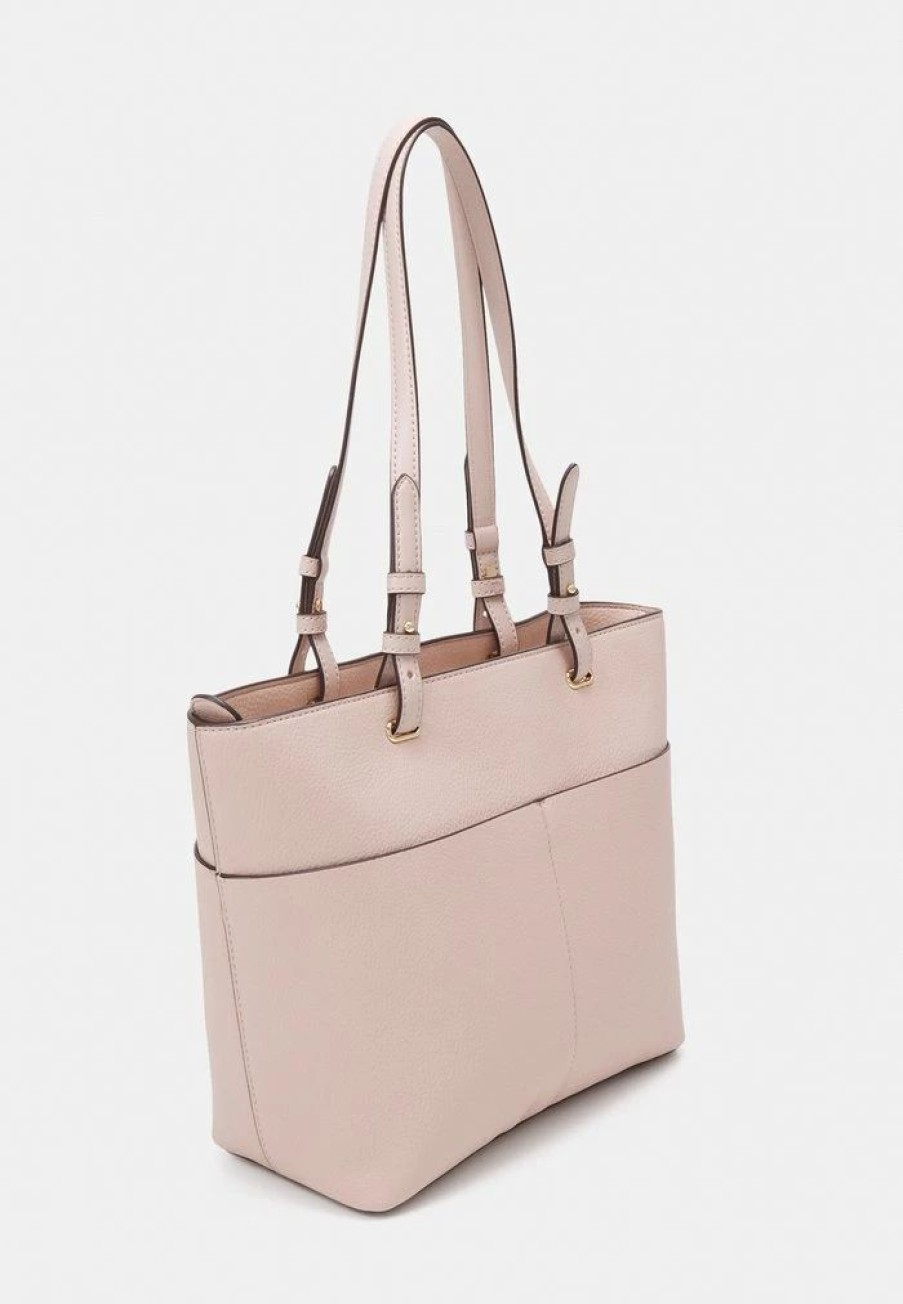 Online Michael Michael Kors Bedford Pocket Tote Handbag Soft Pink