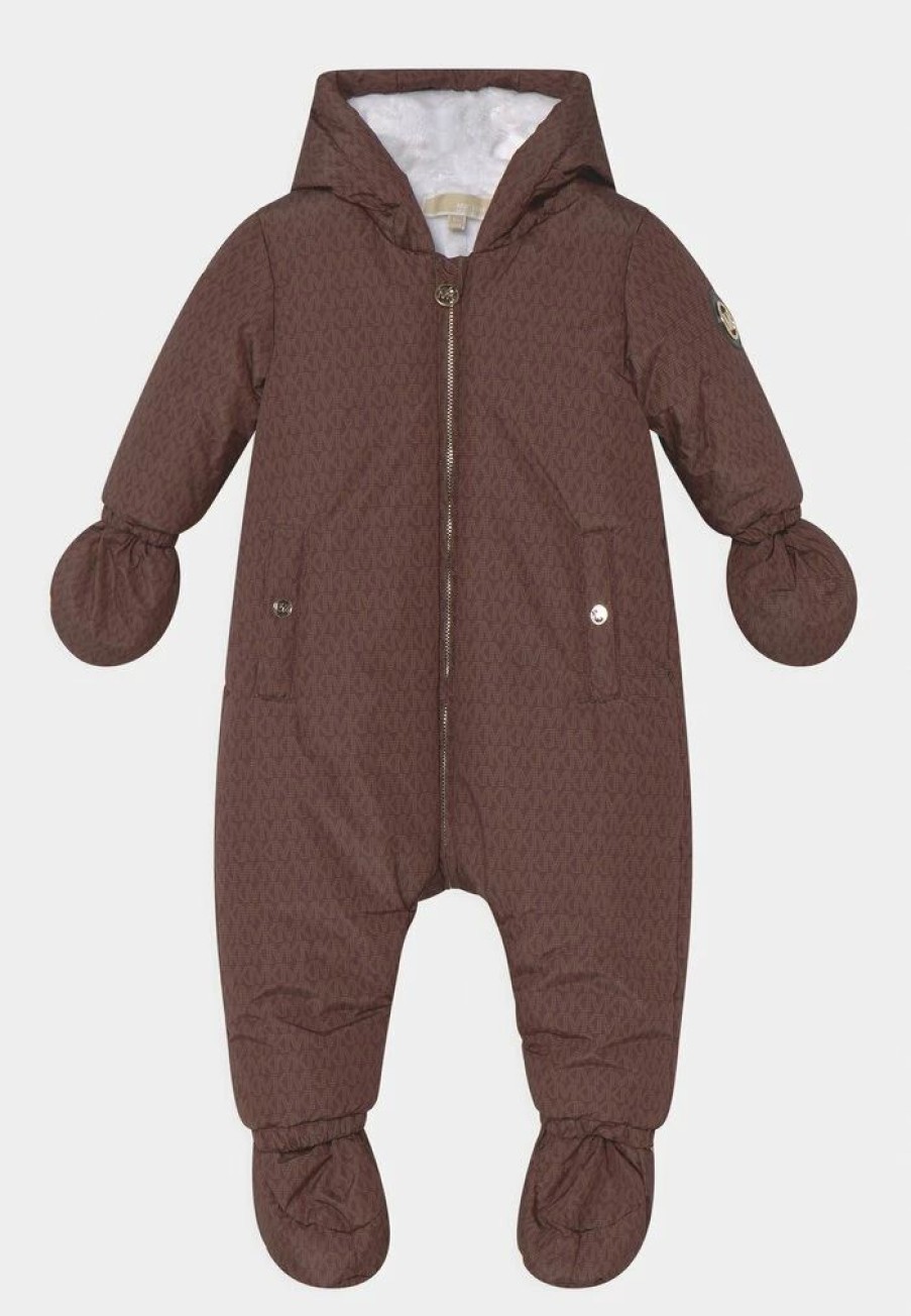 New Michael Michael Kors All In One Snowsuit Chocolate Brown