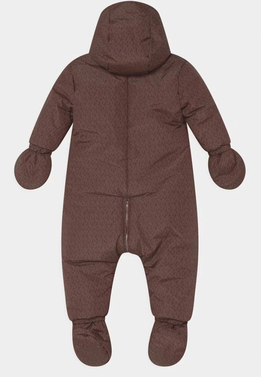 New Michael Michael Kors All In One Snowsuit Chocolate Brown