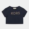 Best Michael Michael Kors Print T-Shirt Blue