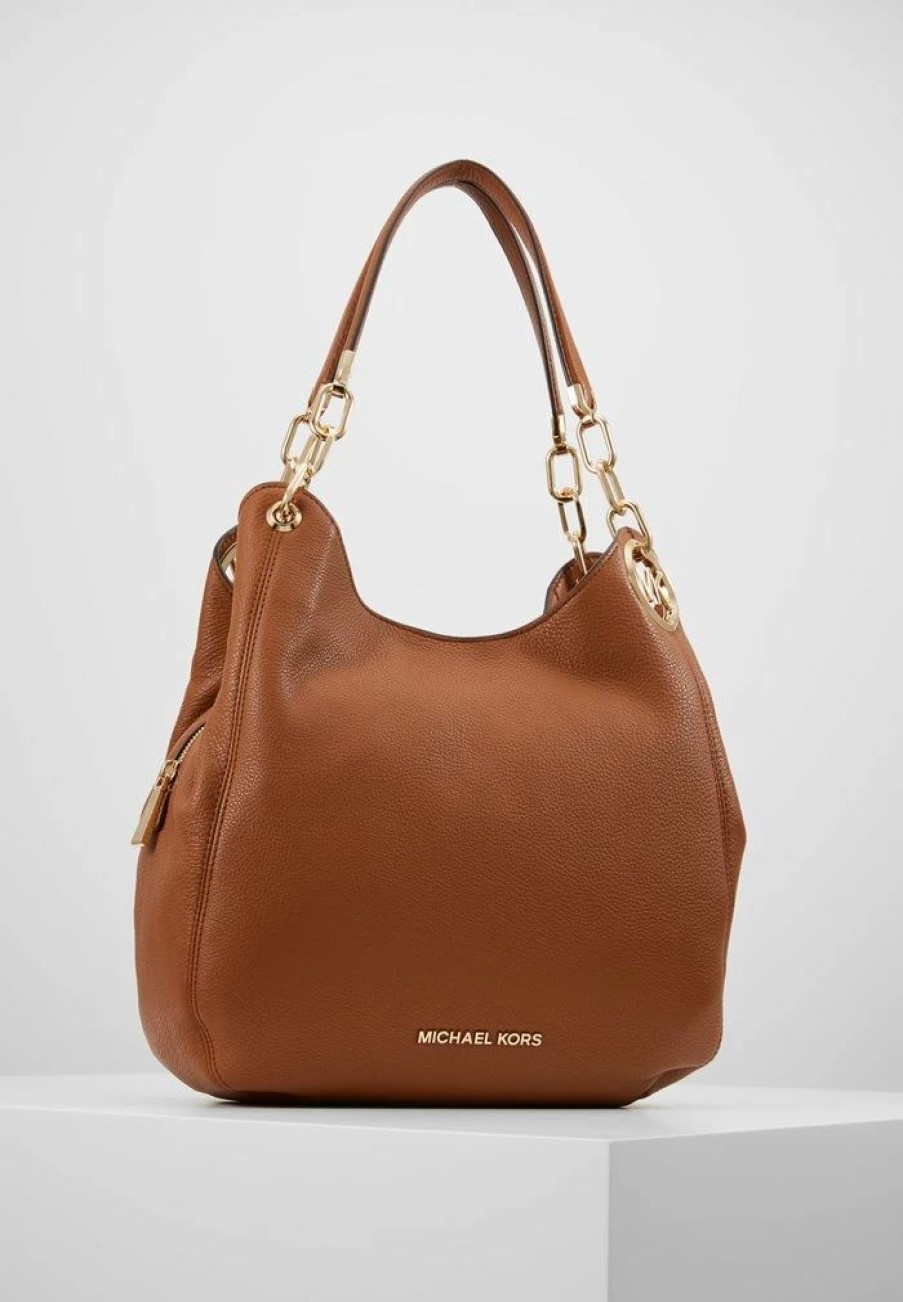 Online Michael Michael Kors Lillie Chain Totesmall Handbag Cognac