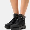 Wholesale Michael Michael Kors Dupree Hiker Bootie Platform Ankle Boots Black