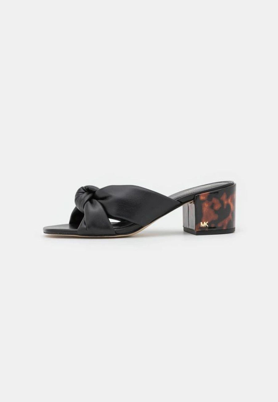 Best Michael Michael Kors Josie Mule Heeled Mules Black