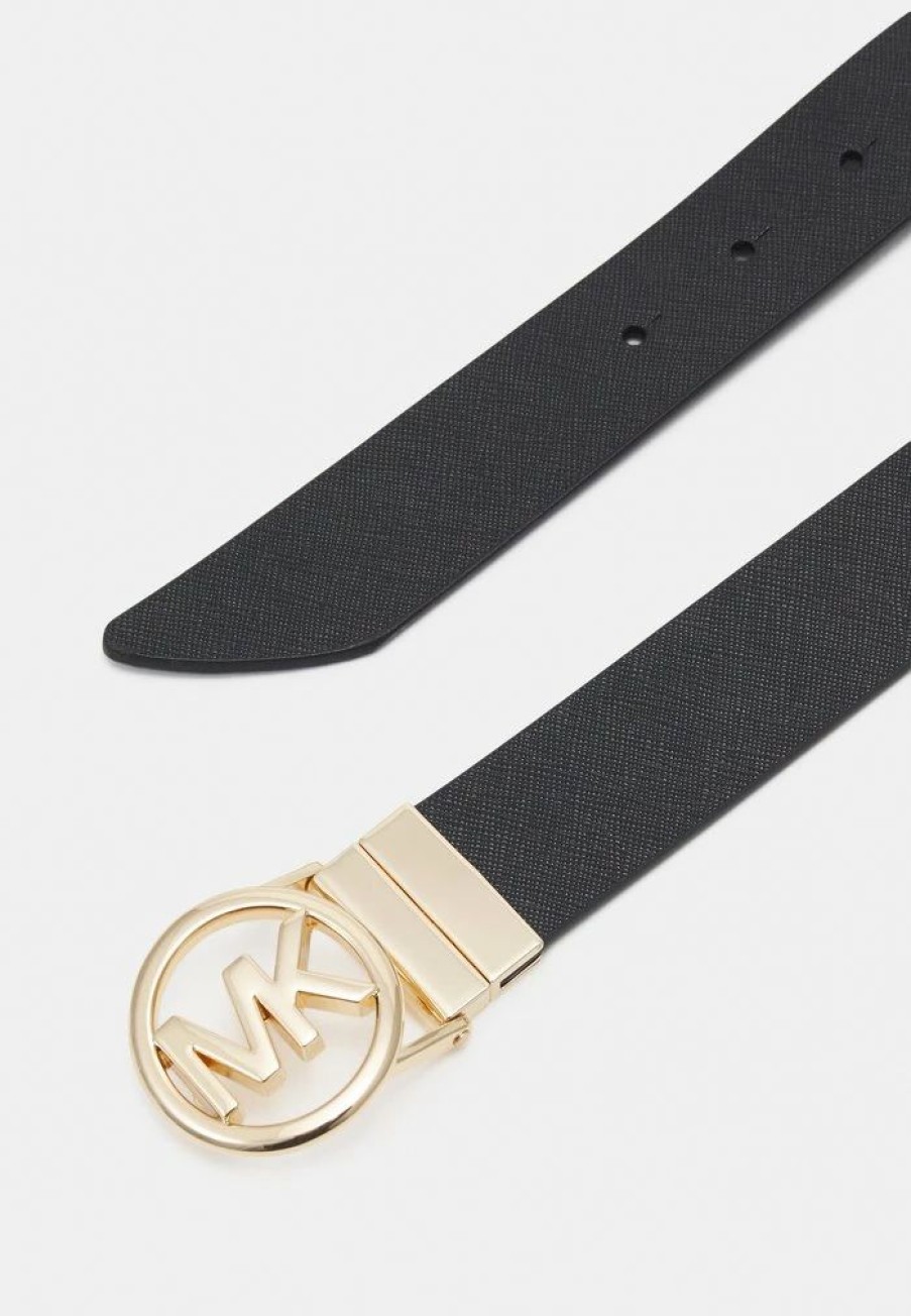 Best Michael Michael Kors Reversible Belt Belt Black