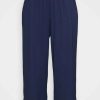 Best Michael Michael Kors Cropped Pull On Pant Trousers Midnight Bue