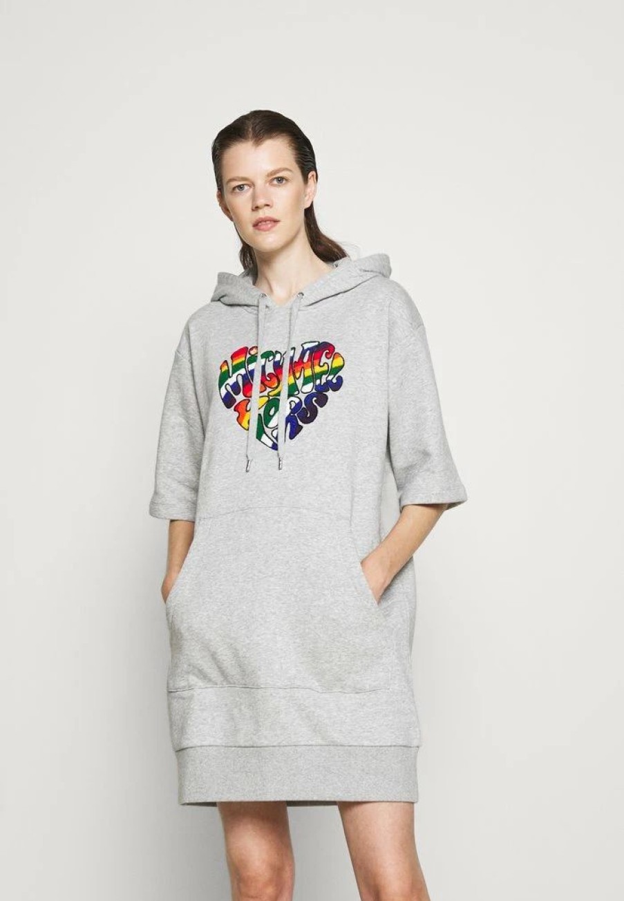 Best Michael Michael Kors Rainbow Hoodie Day Dress Pearl