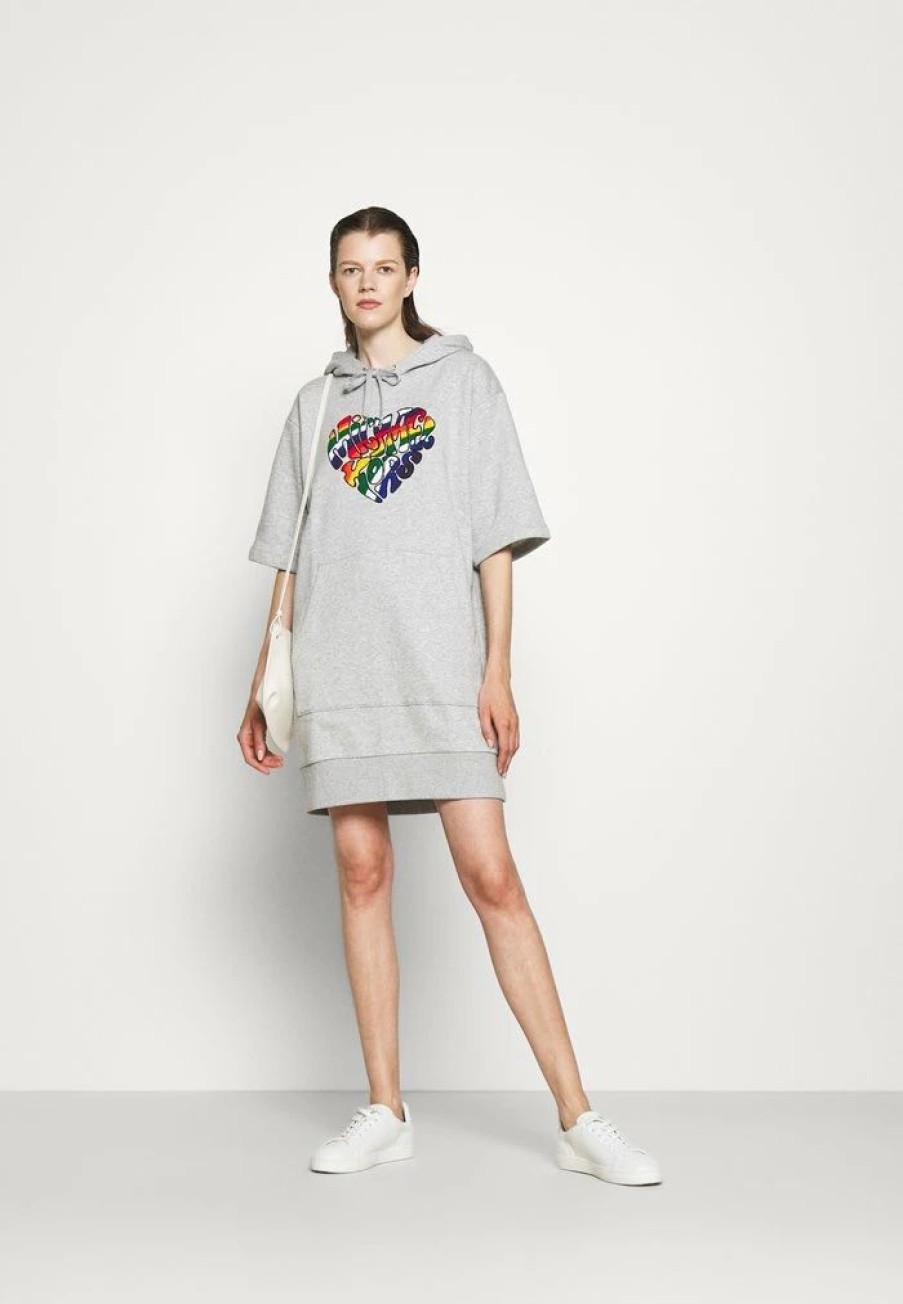 Best Michael Michael Kors Rainbow Hoodie Day Dress Pearl