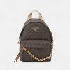 Wholesale Michael Michael Kors Slater Backpack Rucksack Brown/Acorn