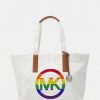 Online Michael Michael Kors The Tote Tote Bag Optic White