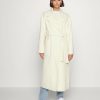 New Michael Michael Kors Doubleface Robe Coat Classic Coat Bone