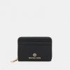 Best Michael Michael Kors Jet Set Charm Coin Card Case Wallet Black