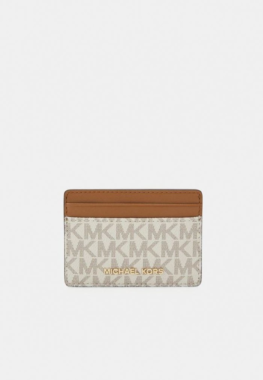 Wholesale Michael Michael Kors Jet Set Card Holder Wallet Vanilla