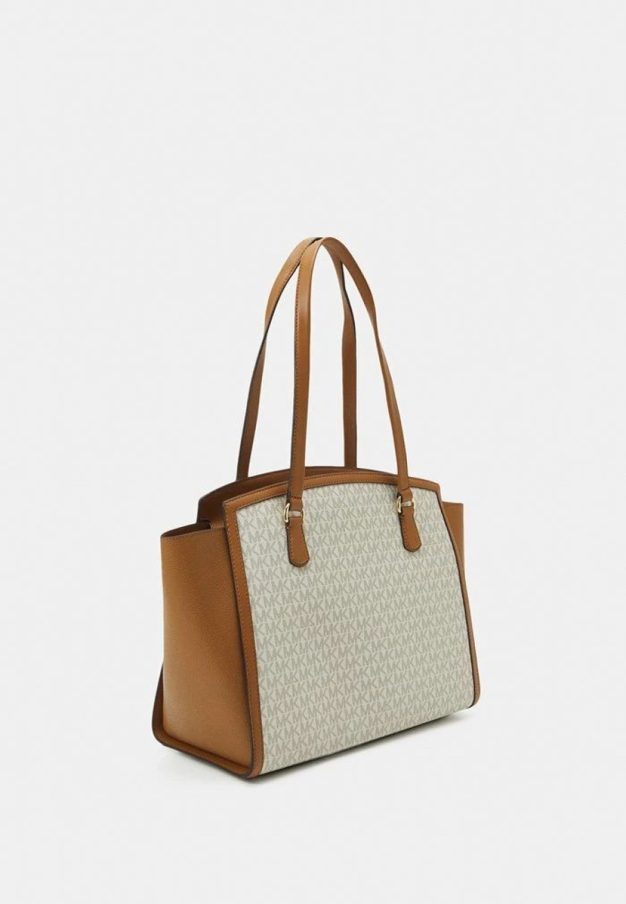 Clearance Michael Michael Kors Chantal Tote Tote Bag Vanilla/Acrn