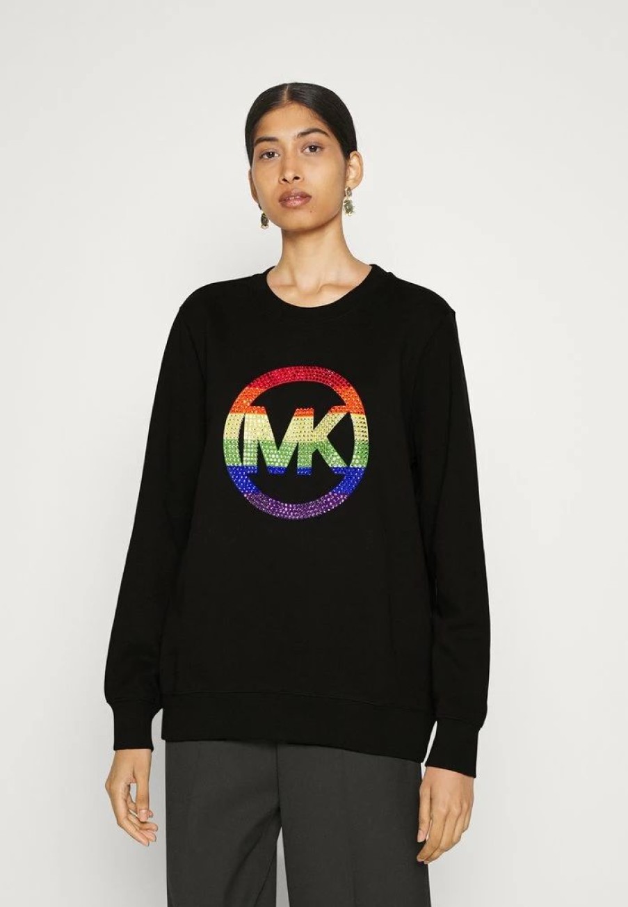 Clearance Michael Michael Kors Unisx Pride Sweatshirt Black