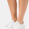 Hot Michael Michael Kors Keaton Lace Up Trainers Vanilla