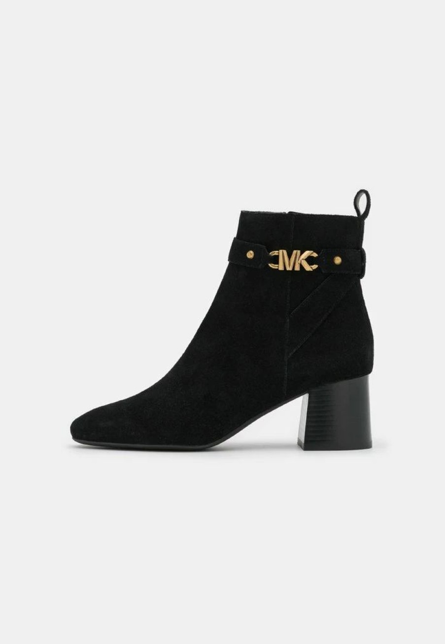 Clearance Michael Michael Kors Farrah Ankle Boots Black