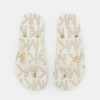 Best Michael Michael Kors Endine Oversized T-Bar Sandals Vanilla