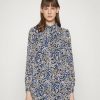 Hot Michael Michael Kors Mod Garden Shirt Dress Blue