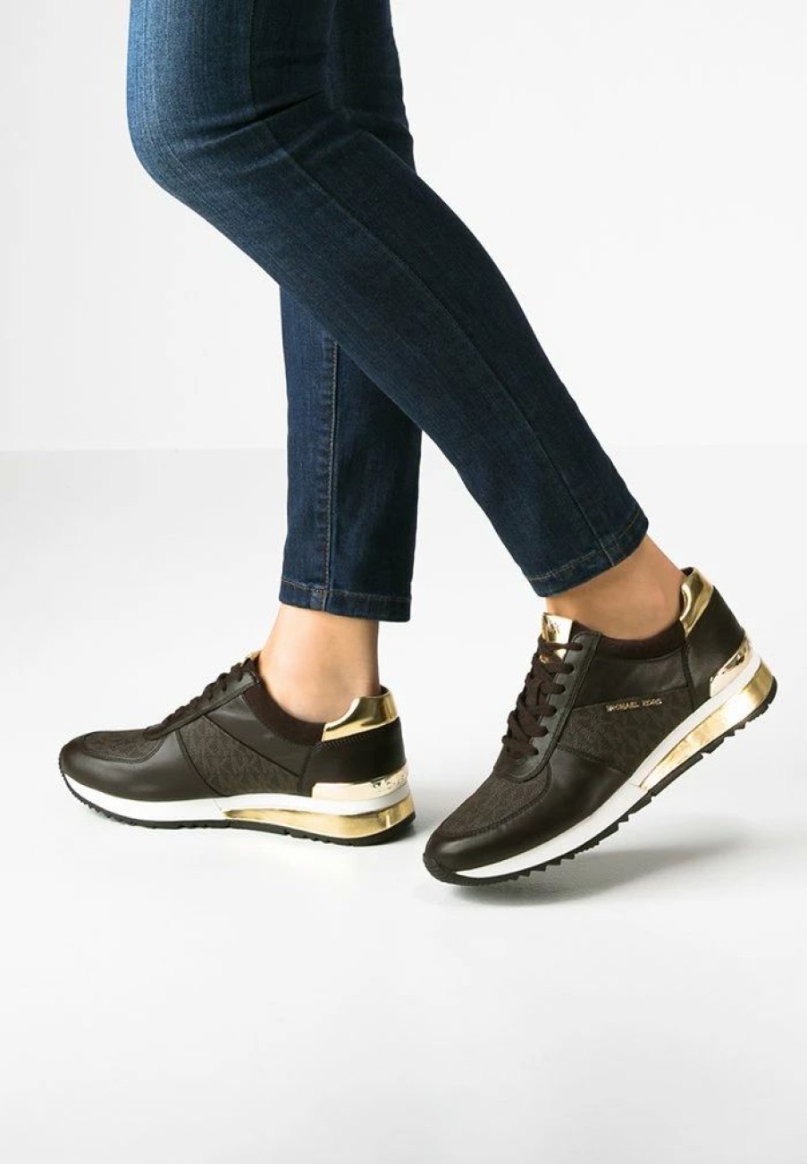 Wholesale Michael Michael Kors Allie Trainers Brown