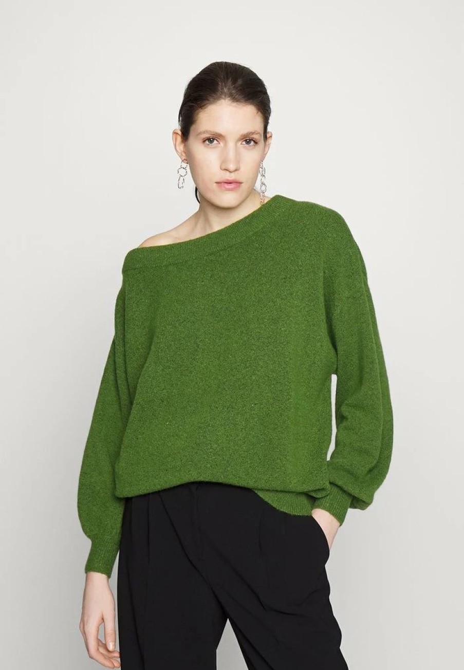 Clearance Michael Michael Kors One Baloon Jumper Leaf Green