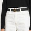 Best Michael Michael Kors Logo Belt Belt Black/Brown/Gold