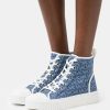 Best Michael Michael Kors Gertie High-Top Trainers Denim