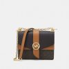 Hot Michael Michael Kors Greenwich Across Body Bag Brown