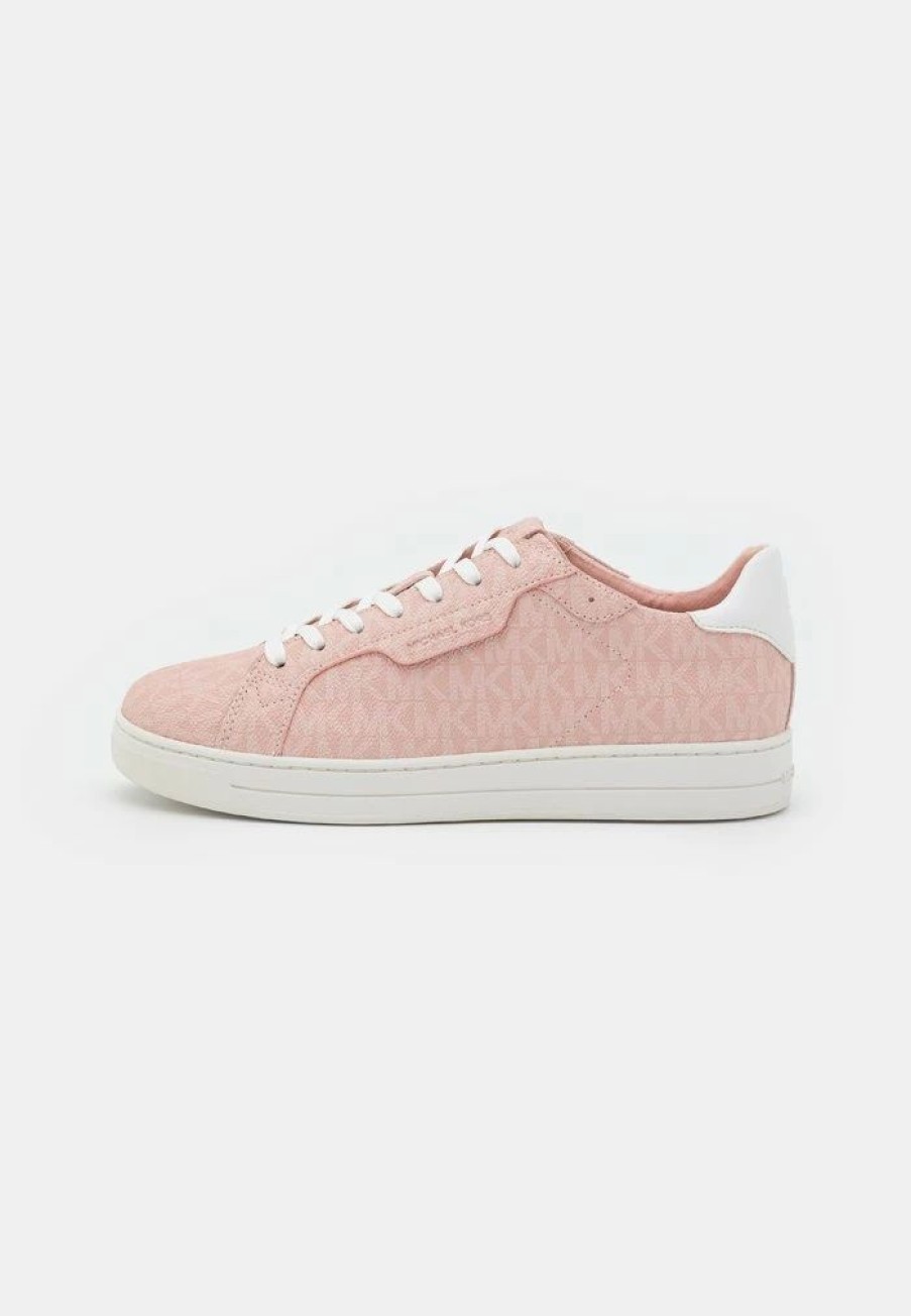 Best Michael Michael Kors Keating Lace Up Trainers Smokey Rose