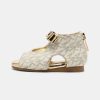 Clearance Michael Michael Kors Tilly Dahnia 2 Sandals Vanilla