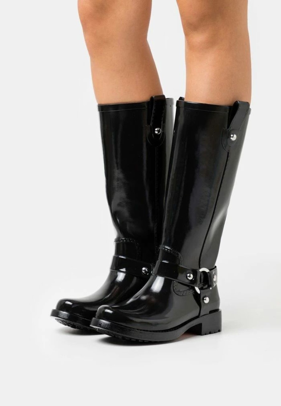 Hot Michael Michael Kors Stormy Rainboot Wellies Black