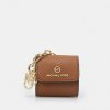 Clearance Michael Michael Kors Travel Accessories Clipcase For Airpods Key Holder Brown