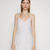 Online Michael Michael Kors Palm Eyelet Slip Dress Day Dress White