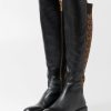 Hot Michael Michael Kors Ridley Boot Over-The-Knee Boots Black/Brown