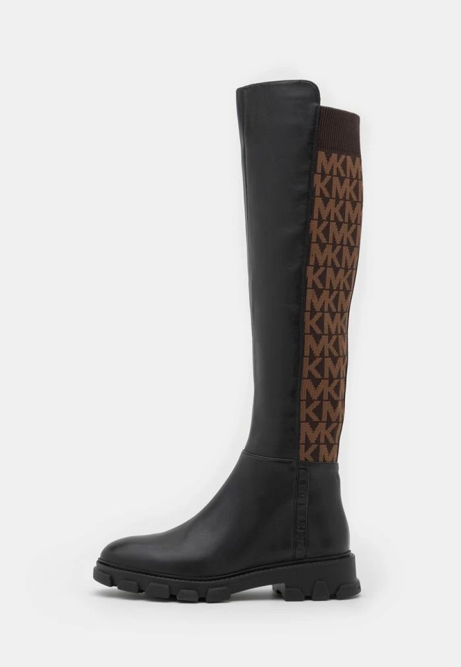 Hot Michael Michael Kors Ridley Boot Over-The-Knee Boots Black/Brown