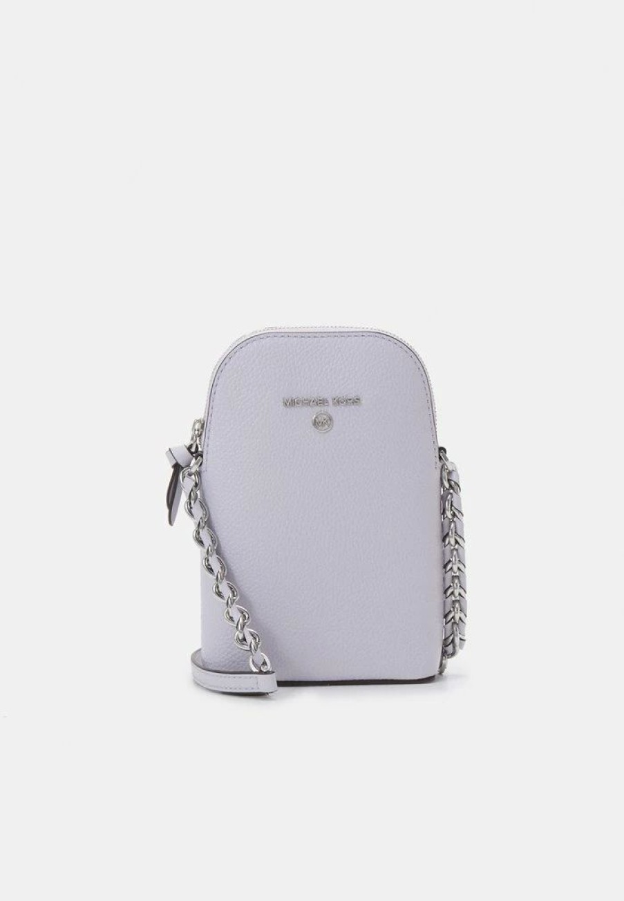 Wholesale Michael Michael Kors Jet Flat Case Across Body Bag Lavender Mist