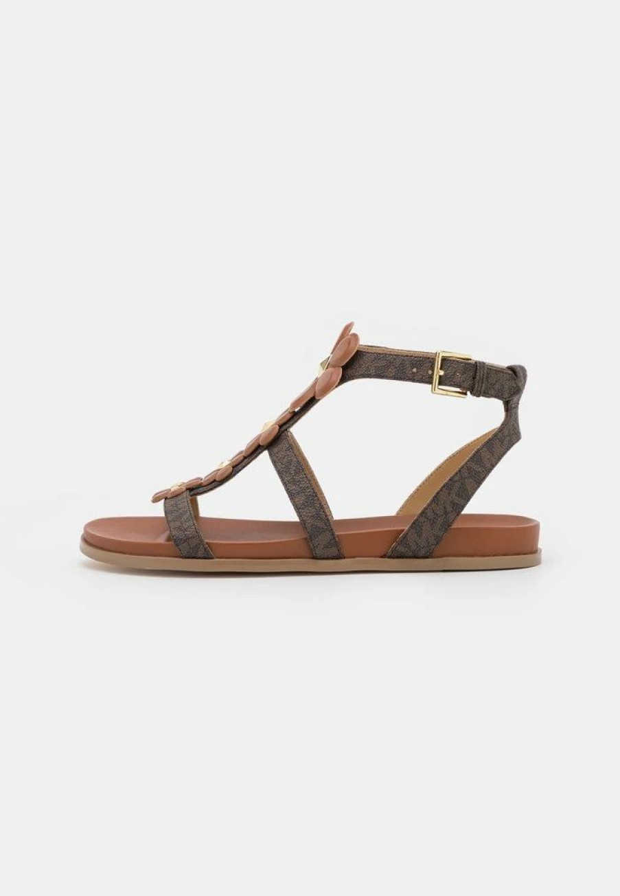 Best Michael Michael Kors Nellie Sandals Brown